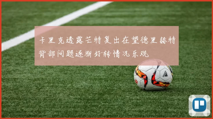 卡里克透露芒特复出在望德里赫特背部问题逐渐好转情况乐观